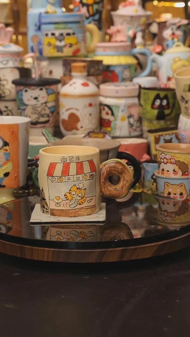 景德镇釉下彩绘设计师款式陶瓷