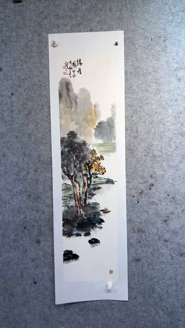 国画澹*张自学水墨国画19