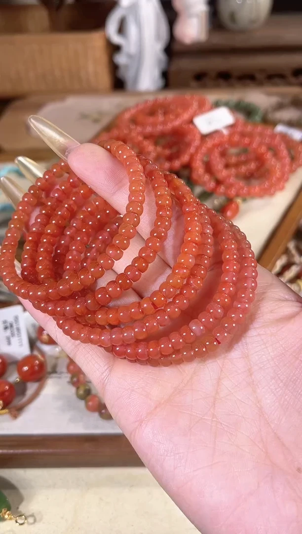 未镶嵌手链南红玛瑙多样性发其一