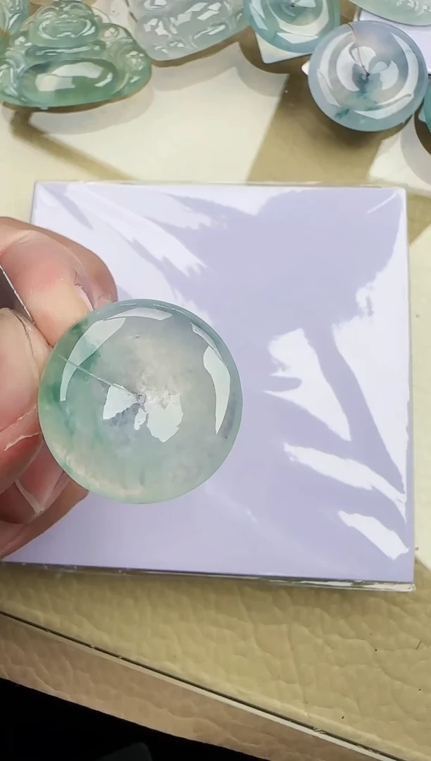 颈饰未镶嵌翡翠缅甸翡翠a货