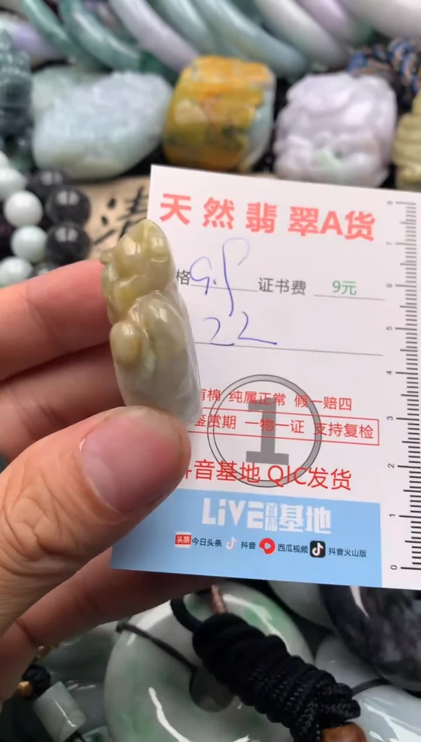 【闪购商品】翡翠吊坠(不含链)未镶嵌1