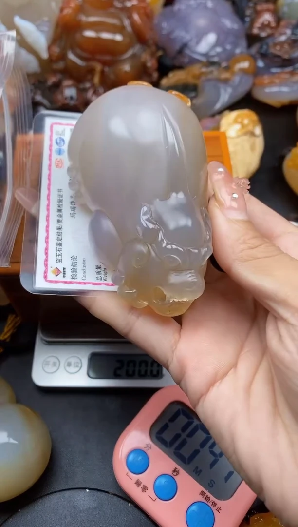 【闪购商品】玛瑙/玉髓颈饰未镶嵌ll