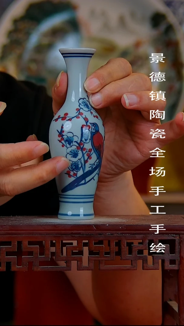 摆件景德镇陶瓷 全场手工手绘