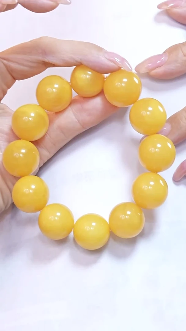 蜜蜡颈饰未镶嵌22-8499天然蜜蜡珠宝奇石云端妖孽全部保真