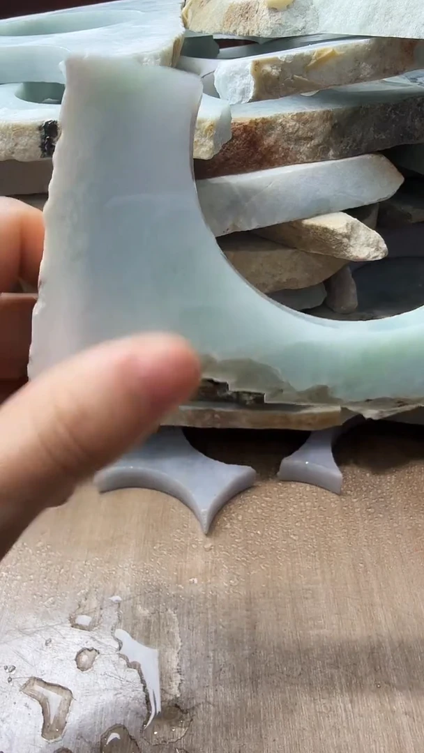 裸石翡翠天然翡翠A货花703