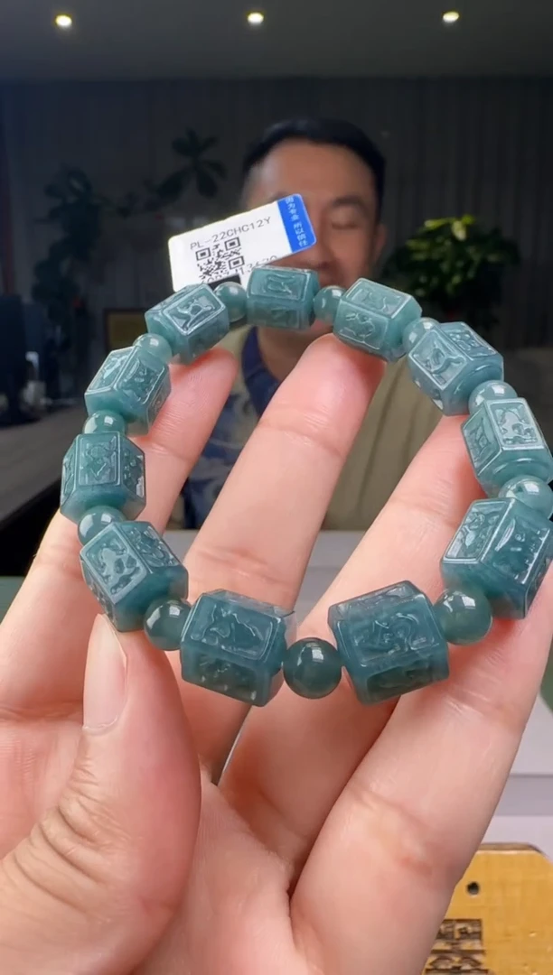 未镶嵌手串翡翠多样性发其一XM@@60B7J13630