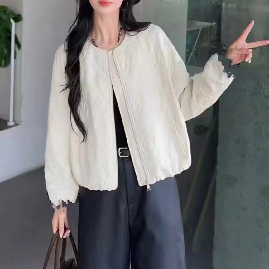 敏子家MZ168秋冬新款二棉休闲外套女士短款外套