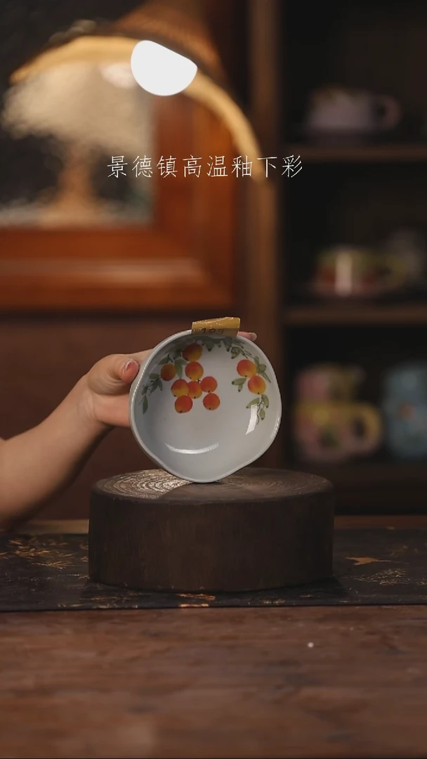 陶瓷景德镇高温釉下手绘陶瓷193