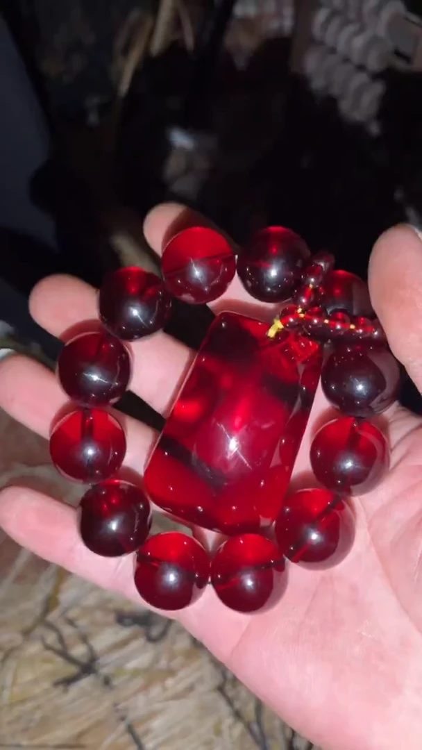 未镶嵌血珀手链闪购商品高端专用连