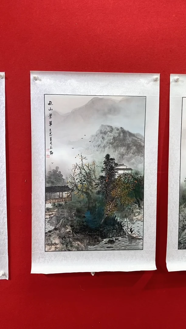 国画国画NYQ杰牛云勤老师作品
