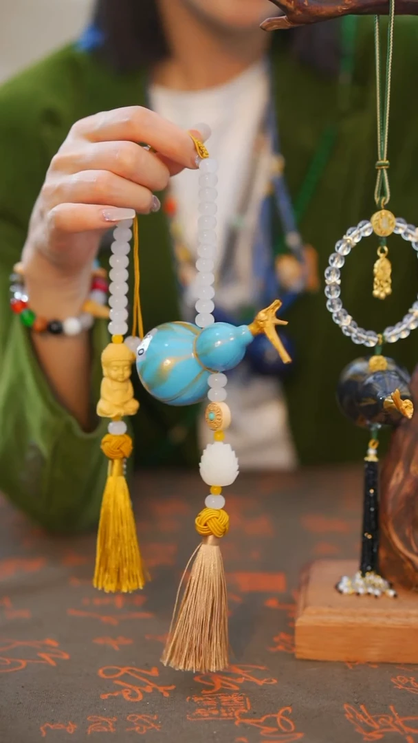 430非遗漆手艺工天然葫芦文玩福禄