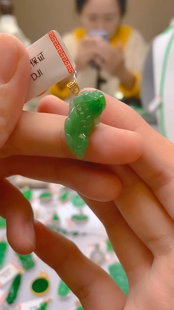 【闪购商品】翡翠颈饰18K金镶嵌新号开播，全场乱卖