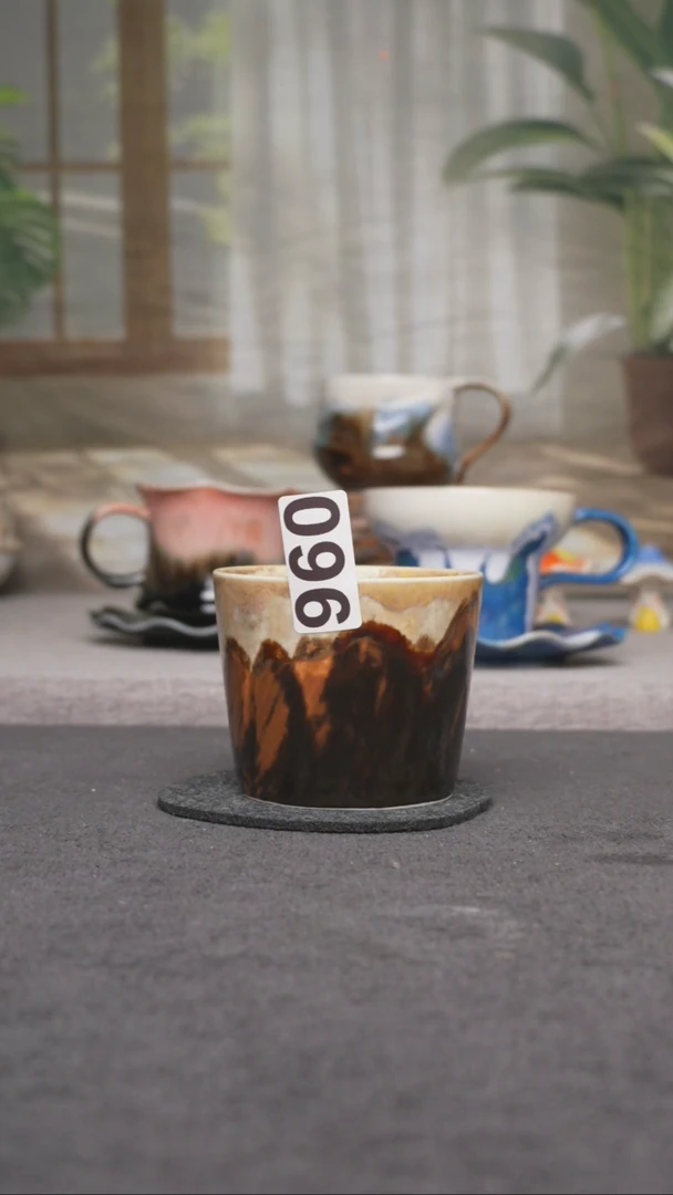 杯子瓷096景德镇手工手创杯子