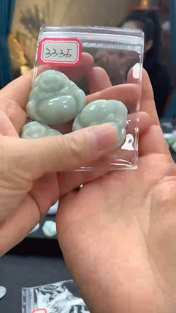 颈饰未镶嵌翡翠佛公3335 多样性发一件