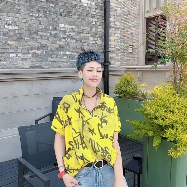 YY欧货潮牌时尚设计款上衣8639