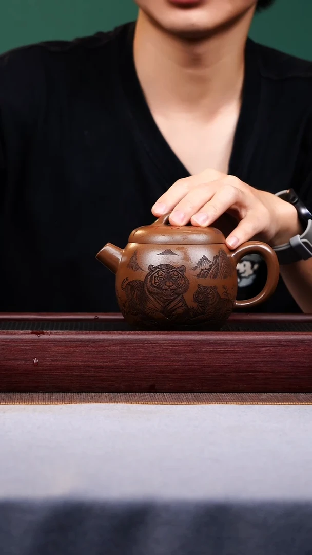 茶壶紫砂宜兴原矿紫砂作品