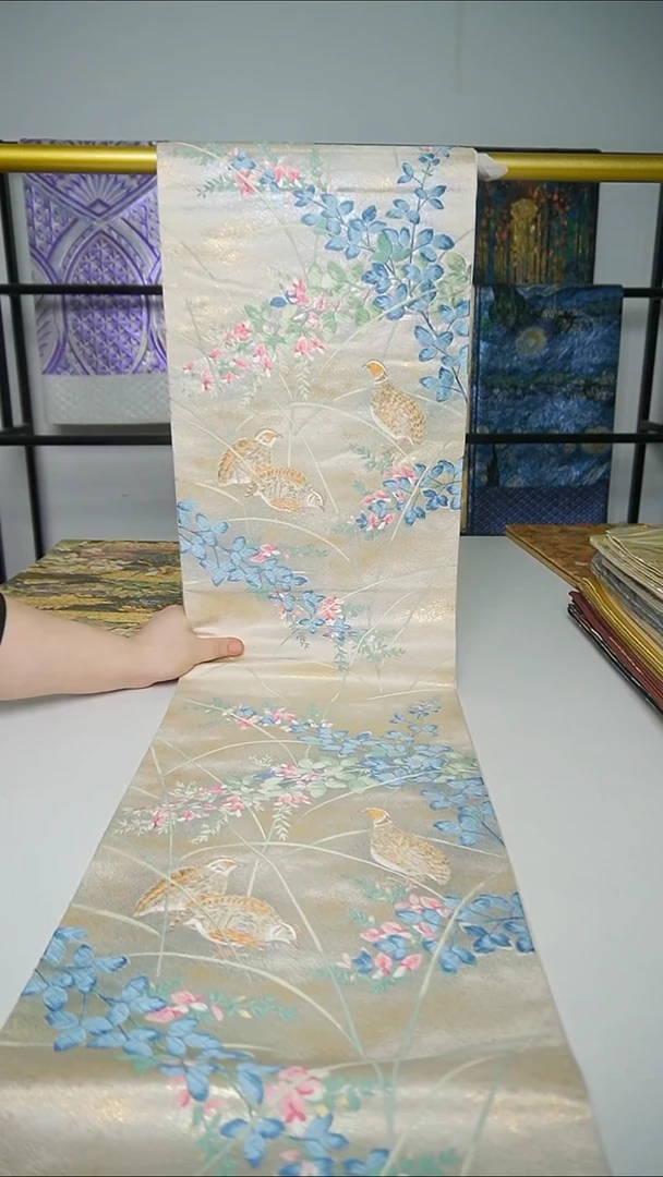 织绣织锦8六通花鸟