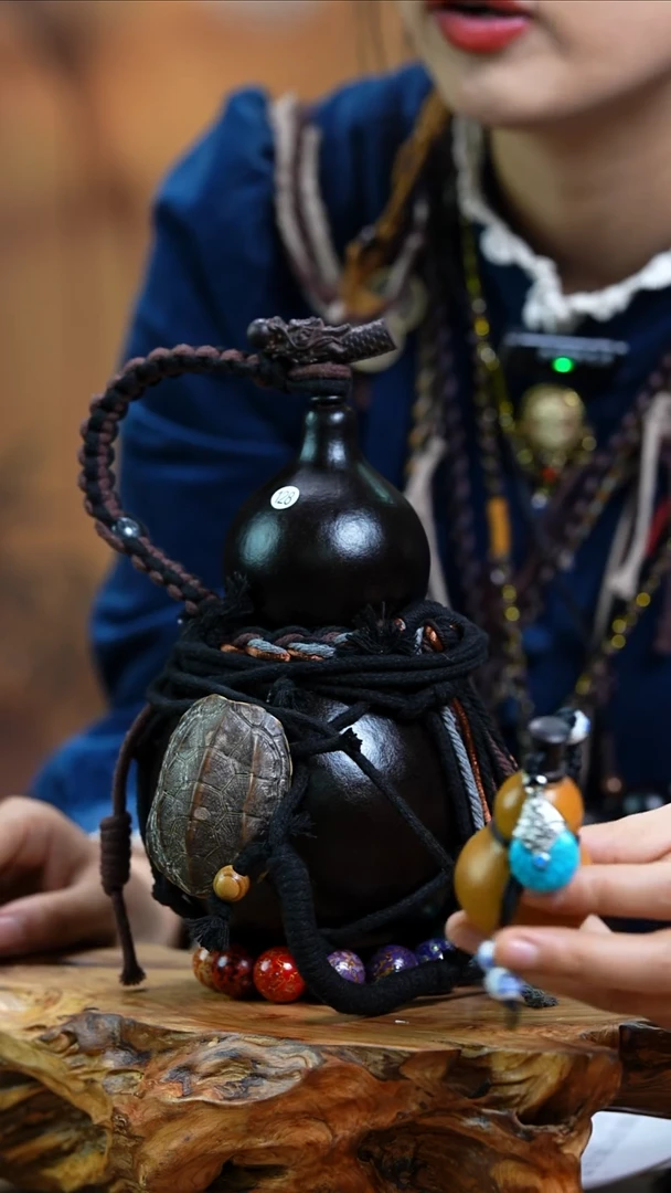 【闪购商品】128—光岳葫天然大漆酒葫芦不含漆珠