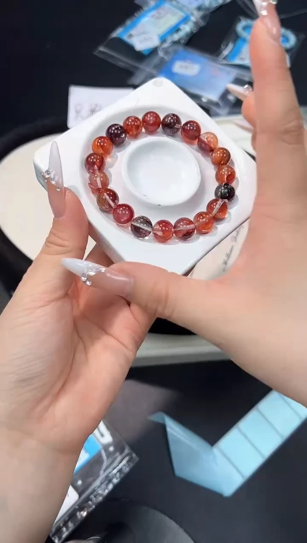 水晶手串未镶嵌91b多样性发其一【1条】默认微瑕