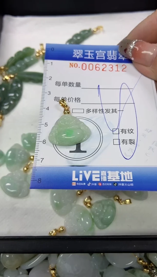 【闪购商品】翡翠颈饰未镶嵌闪购商品0062312