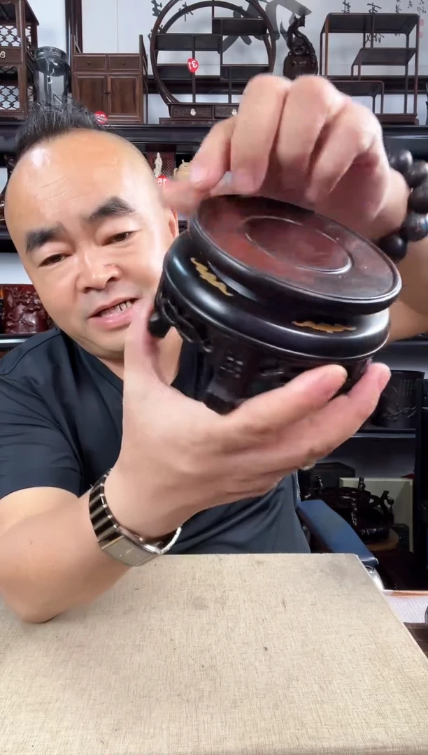 木813瑕疵老李红木工艺品