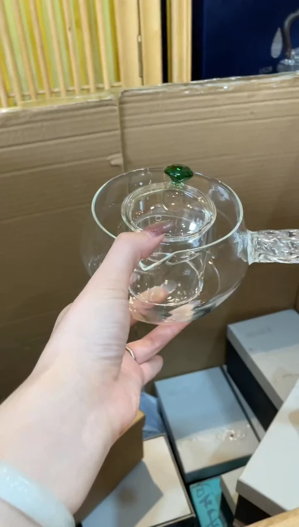 蕴清壶小青柑侧把煮茶壶