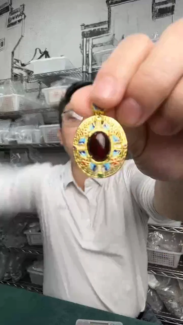 裸石琥珀未镶嵌微瑕建议勿拍7