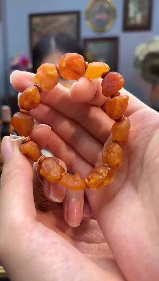 手串琥珀未镶嵌手串