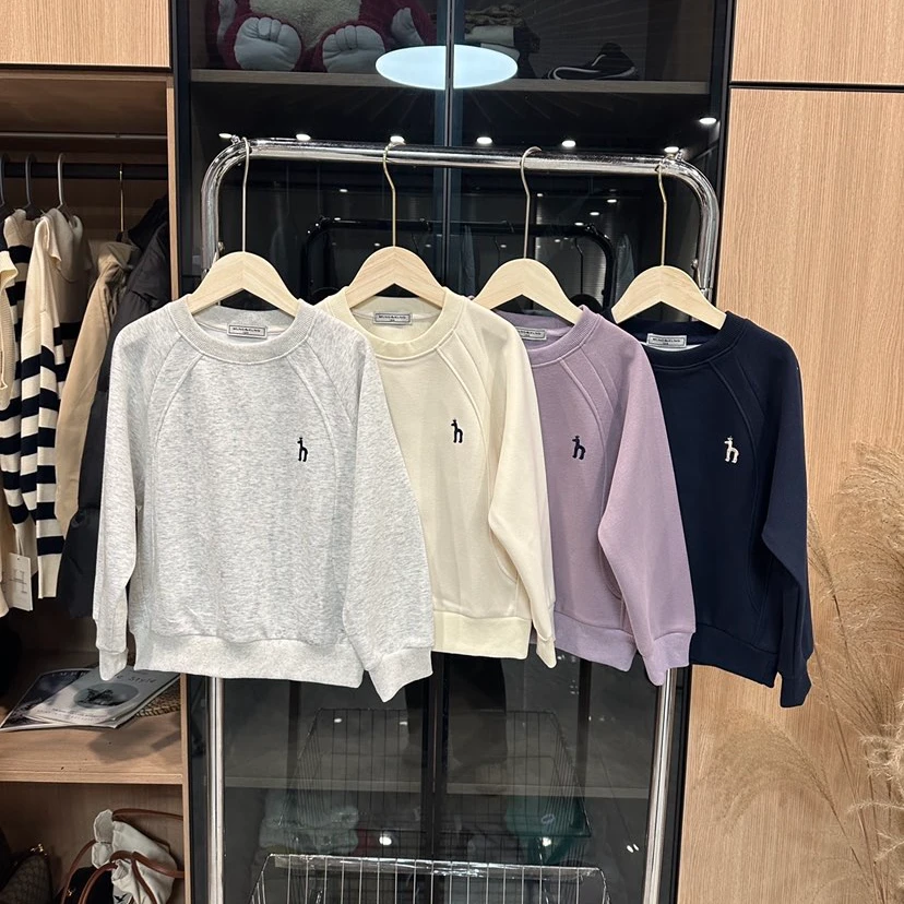 春季新款儿童长袖男童女童春秋休闲时尚运动韩版套头卫衣