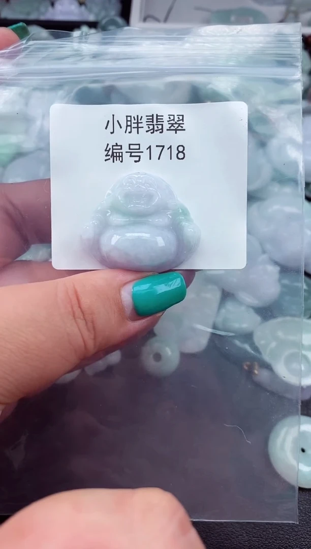 颈饰未镶嵌翡翠缅甸天然A货翡翠1718