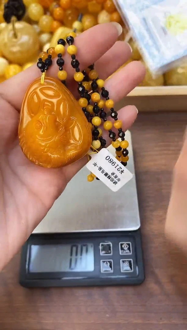 裸石琥珀未镶嵌天然琥珀蜜蜡