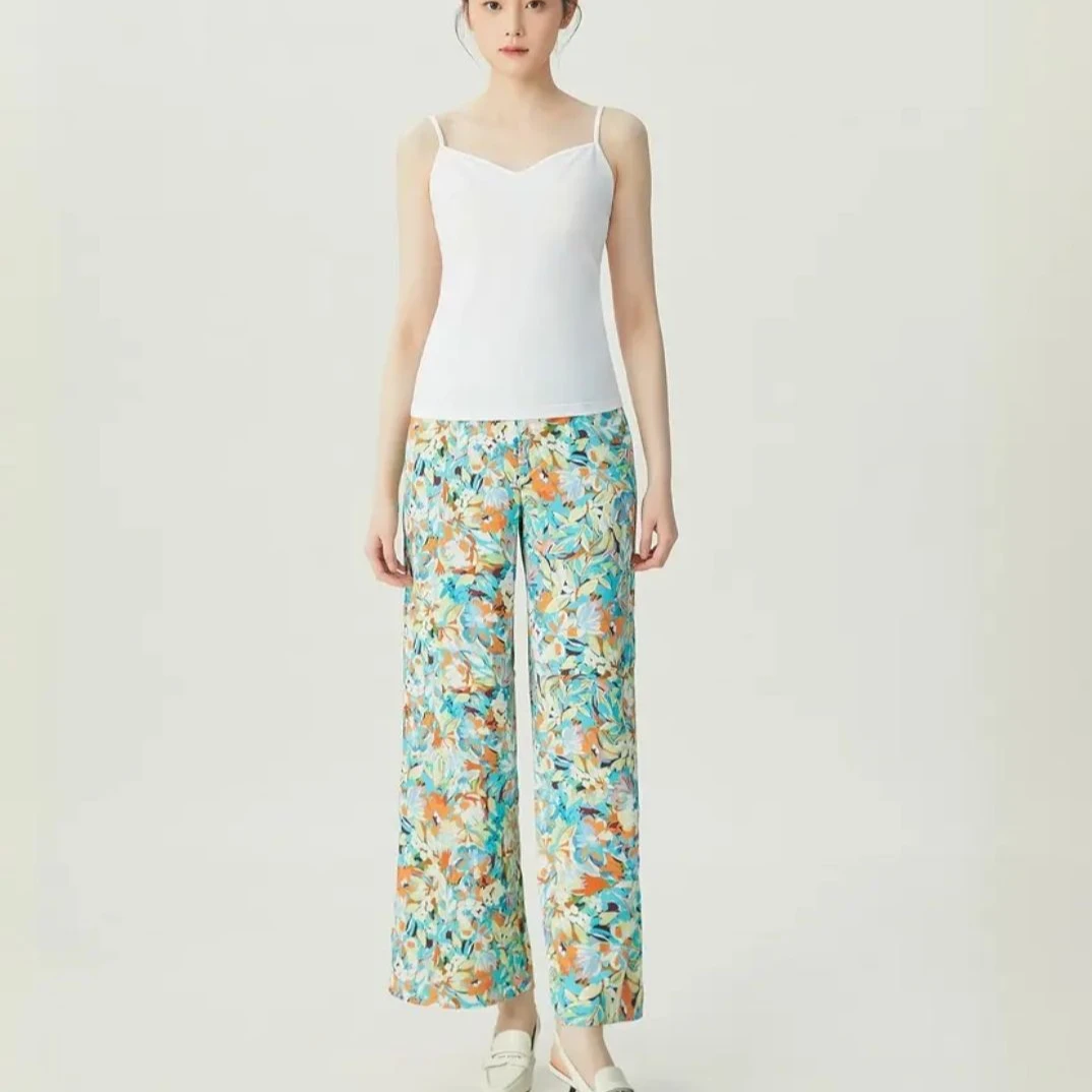 哥弟新款女装显瘦百搭气质简约基础款V领内搭素面吊带背心1300412