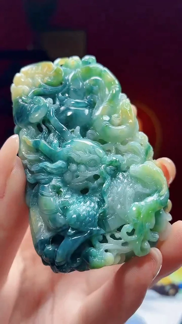 定制翡翠未镶嵌天然翡翠A货BLG0708/51