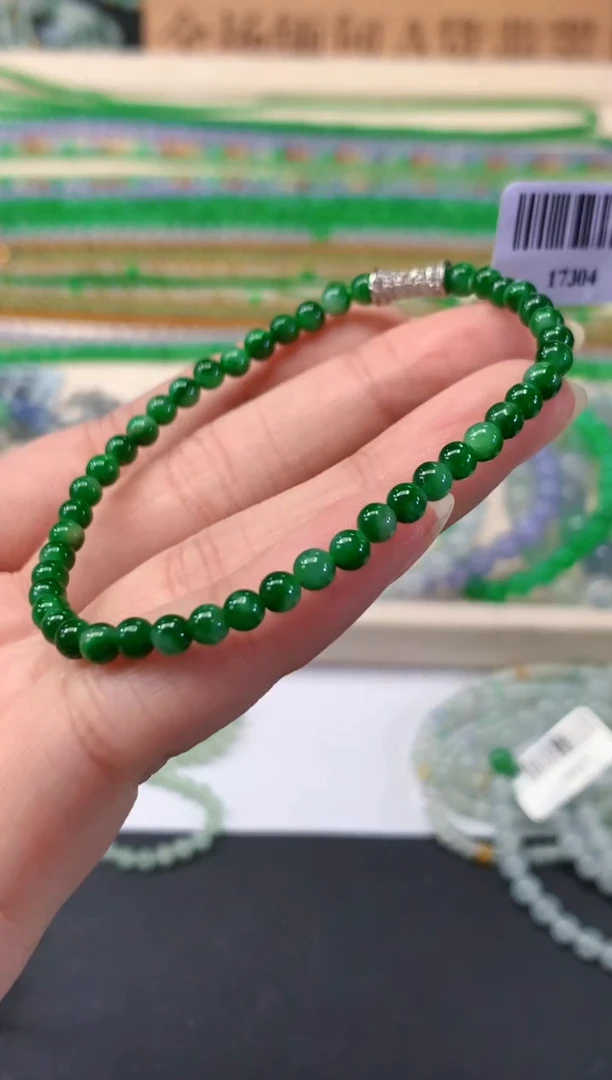未镶嵌手串翡翠A774|2800