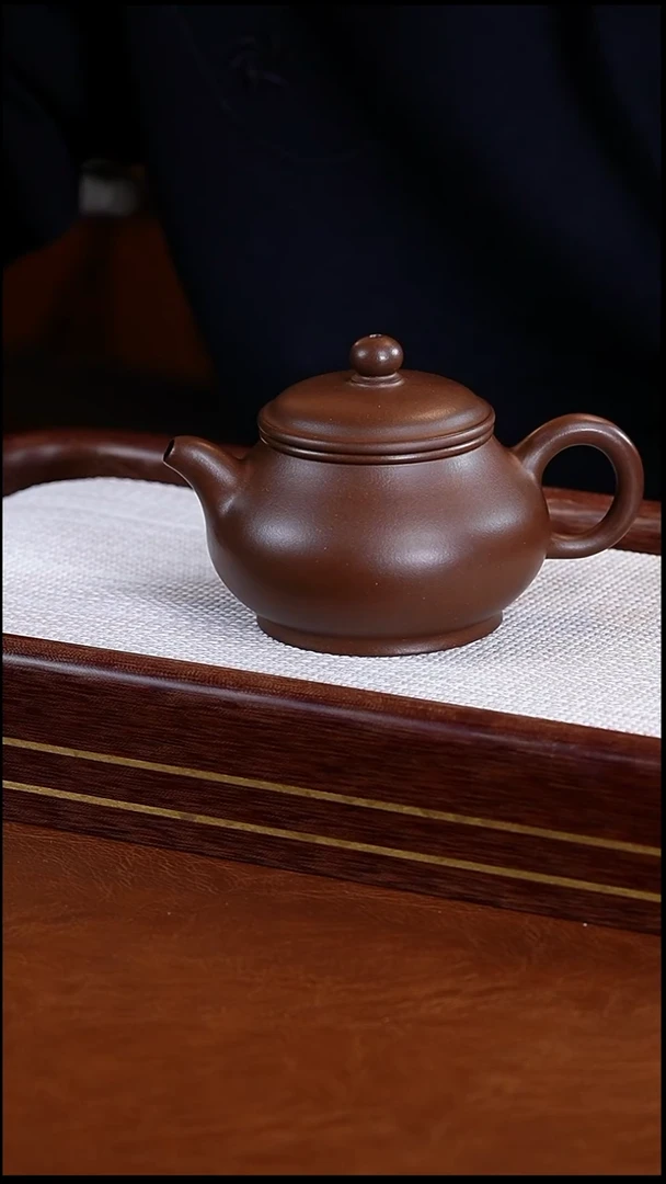 茶壶紫砂潘壶紫泥