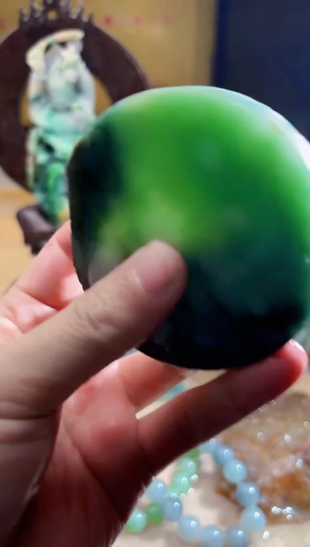 未镶嵌挂件翡翠A货张麦6578