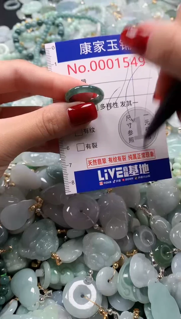 翡翠未镶嵌吊坠(不含链)1549