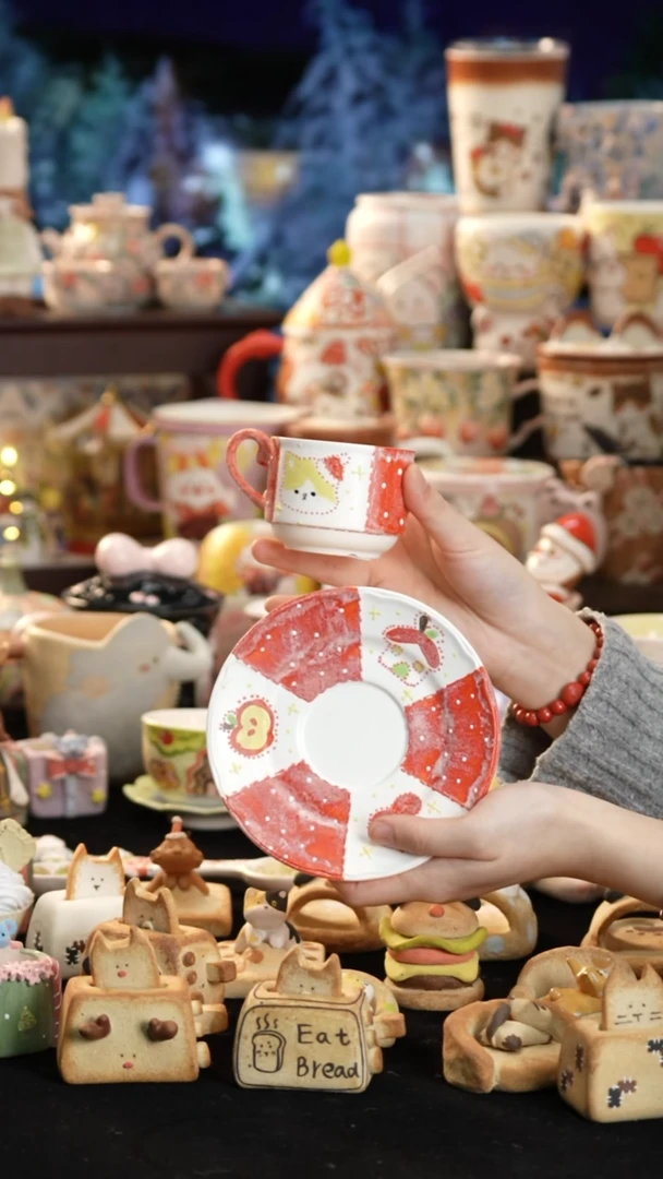 其他陶景德镇釉下彩手绘设计师款陶瓷