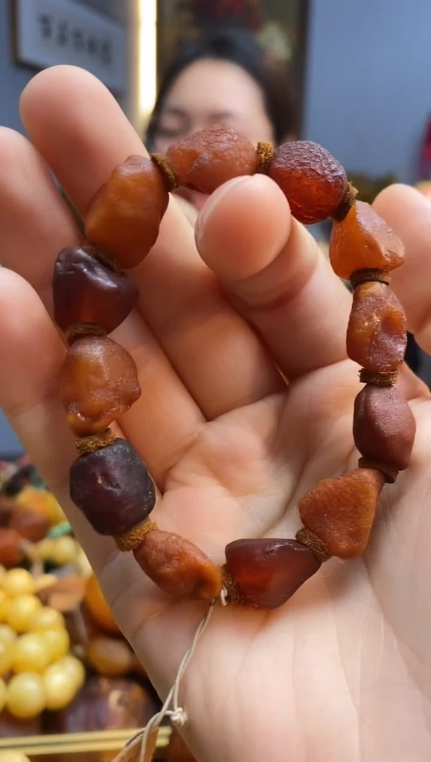 未镶嵌琥珀手串手串