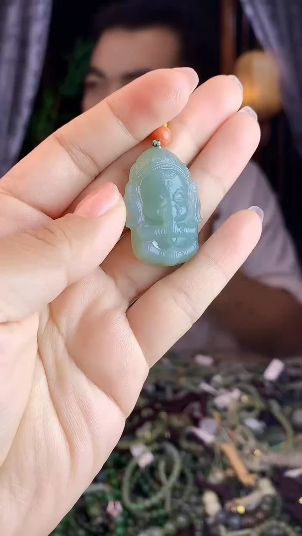 和田玉未镶嵌挂件多样性发货拍一发一