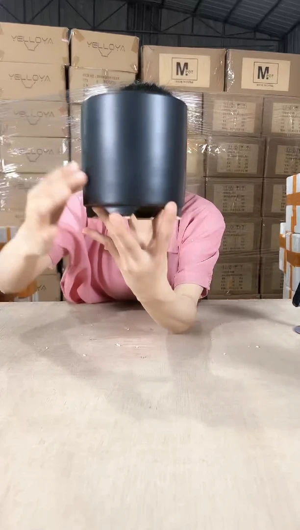 高脚黑色小号13x14