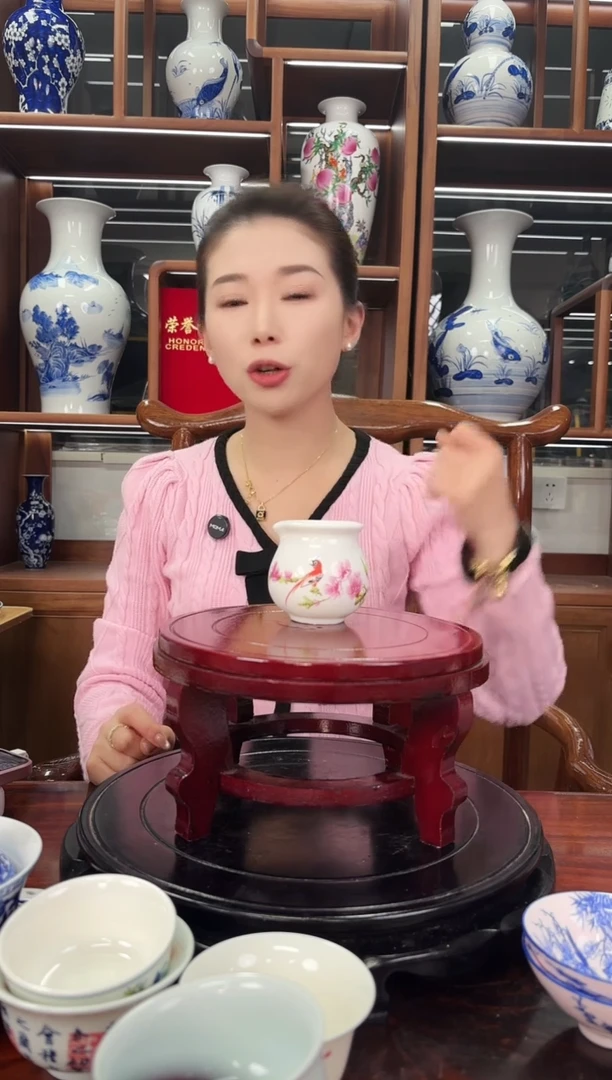 A31景德镇喜上眉梢公道杯1只