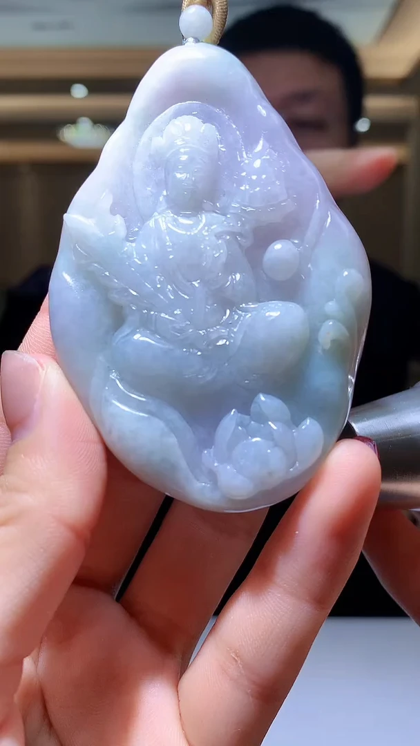 【闪购商品】定制翡翠未镶嵌1089hm-毛货挂件16