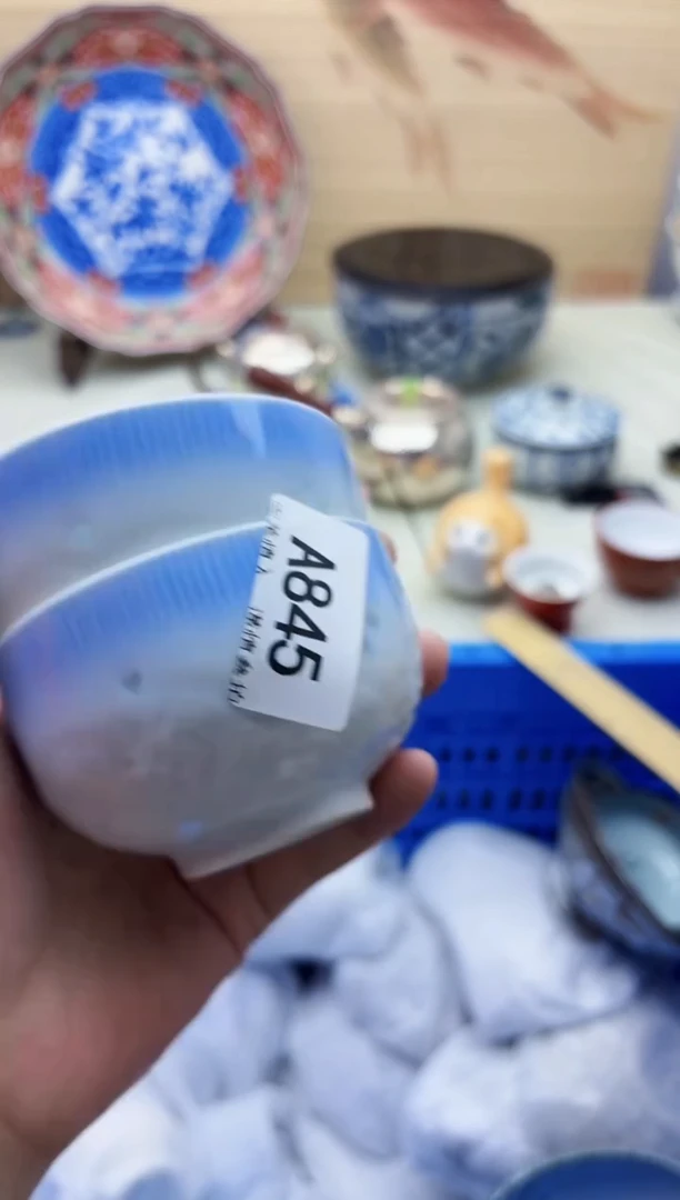 瓷片凤**瑰845