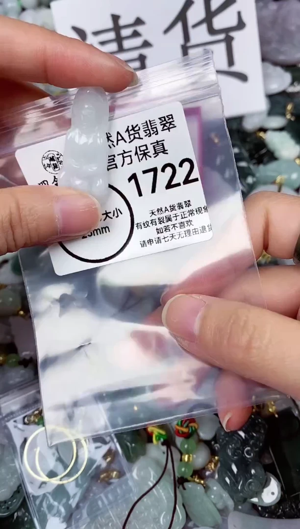 【闪购商品】翡翠颈饰未镶嵌天然A货翡翠1722