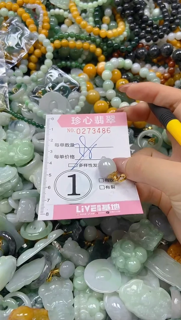 翡翠未镶嵌颈饰闪购0273486多样性发其一