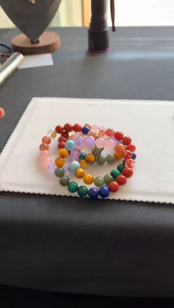 【闪购商品】水晶手串未镶嵌九紫离火水晶手串F45多样性发一