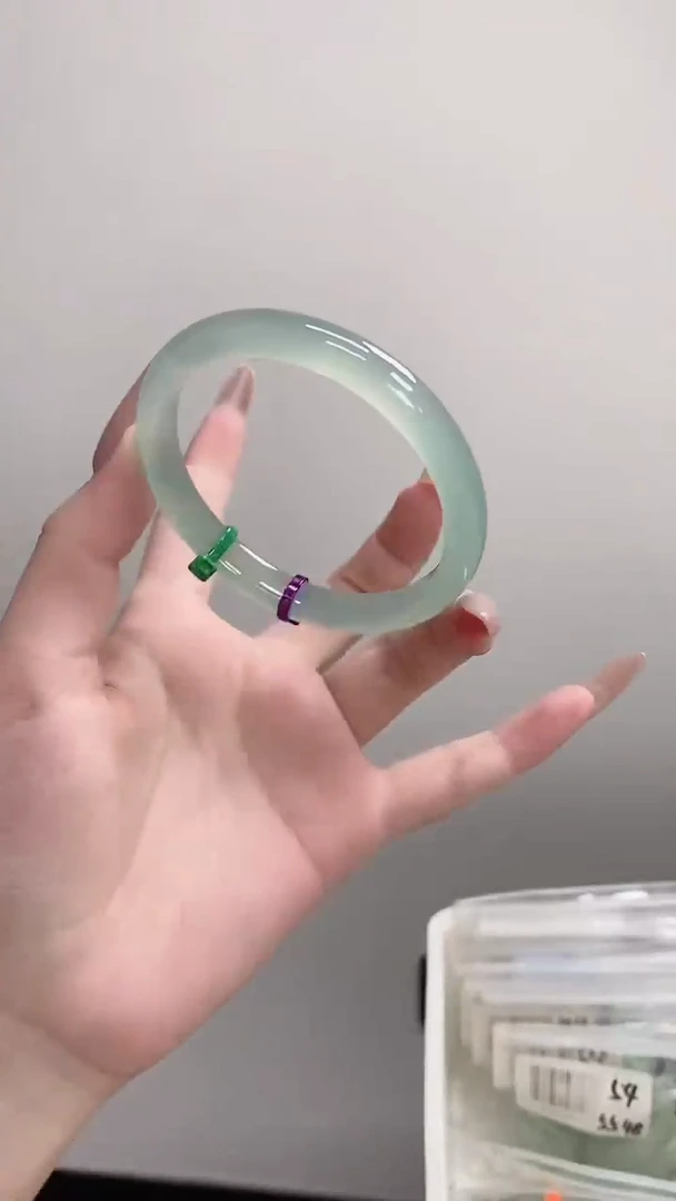 手镯玛瑙/玉髓未镶嵌57-58窄条