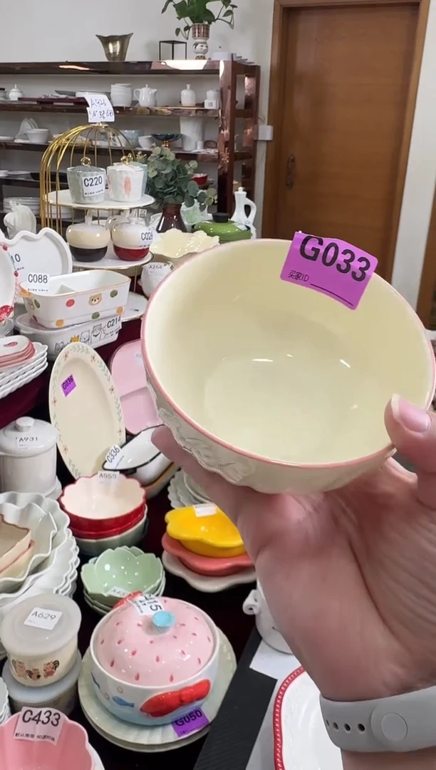 摆件陶G033 4个   仓库微瑕陶瓷清仓福利