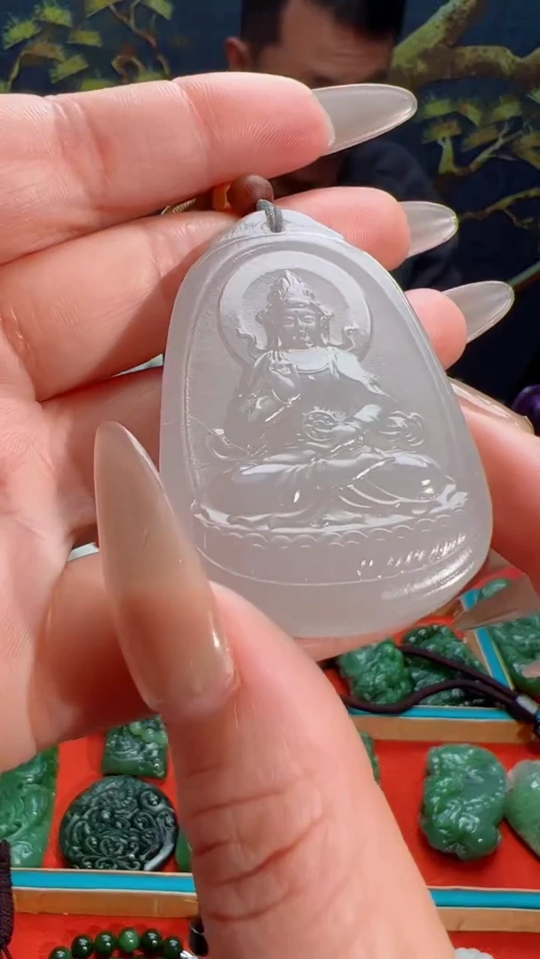 【闪购商品】和田玉吊坠未镶嵌1